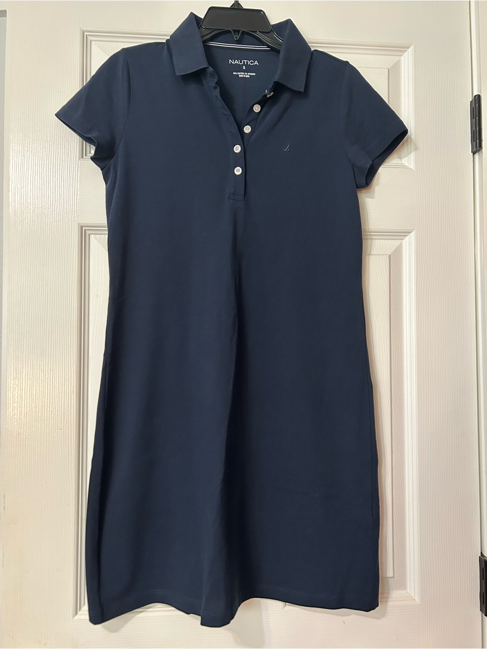Nautica Dark Navy Polo Shirtdress
